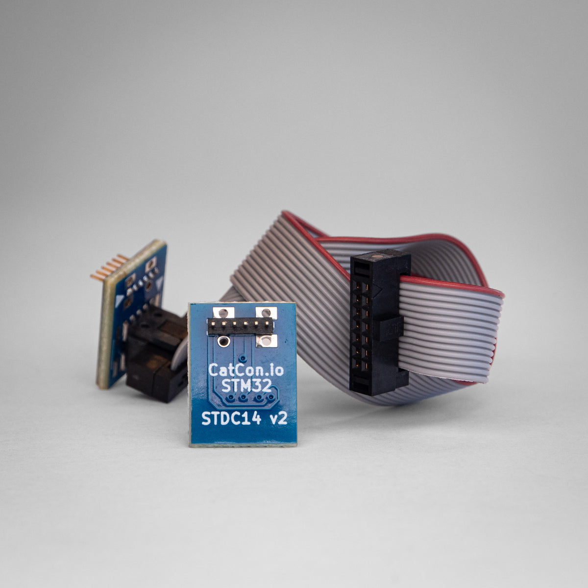STLINK-V3MINIE programmer + x2 CatCon Adapter for Kiisu